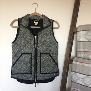 J.Crew Herringbone Vest